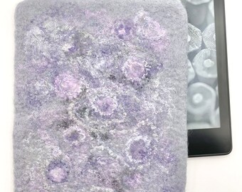 Handmade Felt Kindle Case Paperwhite Cover 6.8" Display Soft E-Reader