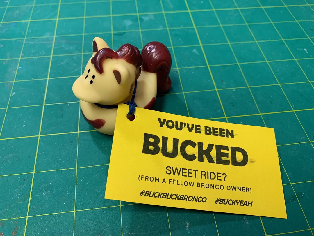 Horse Rubber Duck Bucked Bronco Etsy