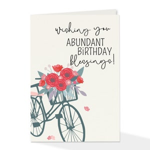 Christian Birthday Card | Christian Greeting Card  For Friend | Religious Birthday Card | Best Friend Birthday | Religious Friendship Card