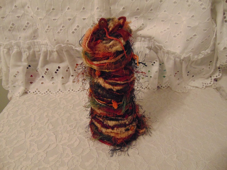 Novelty Yarn Bundle Mixed Media Yarns Novelty Fibers Mixed Fibers Collage Fibers Yarn Art Bundle Art Yarn Bundle Over 21 yards