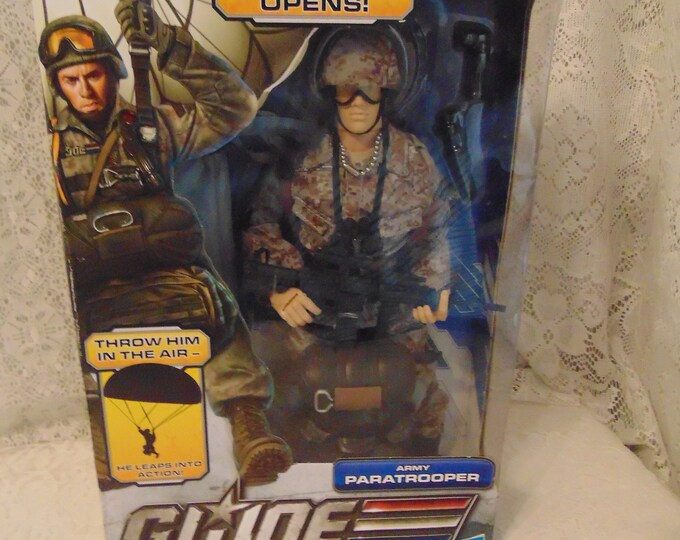 G I Joe Paratrooper Army Paratrooper GI Joe Army Paratrooper G I Joe