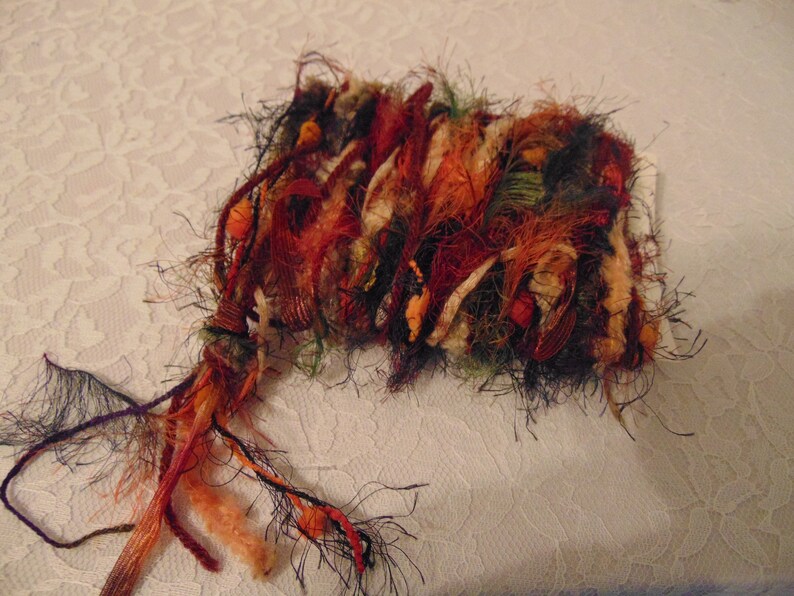 Novelty Yarn Bundle Mixed Media Yarns Novelty Fibers Mixed Fibers Collage Fibers Yarn Art Bundle Art Yarn Bundle Over 21 yards
