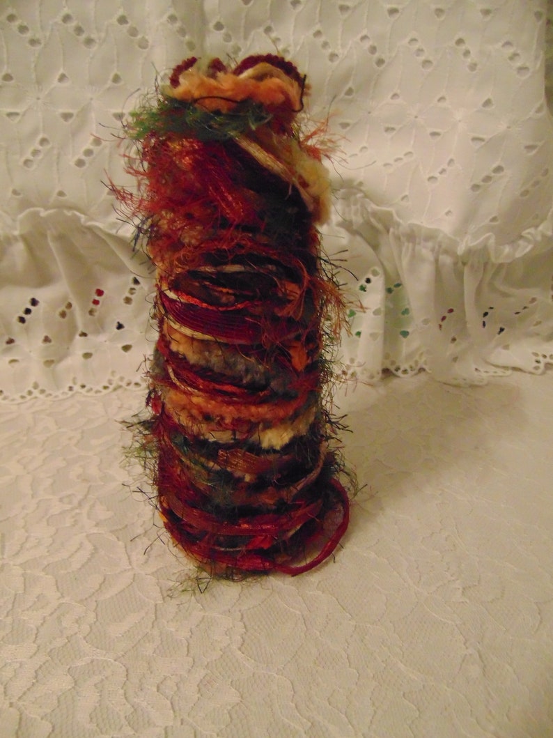 Novelty Yarn Bundle Mixed Media Yarns Novelty Fibers Mixed Fibers Collage Fibers Yarn Art Bundle Art Yarn Bundle Over 21 yards