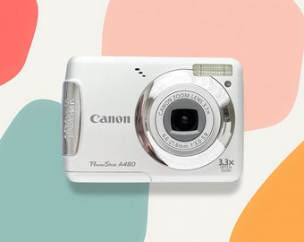 Canon PowerShot A480 レトロ コンデジ Canon PowerShot A480 Digital camera. 10 Megapixels. 3.3x