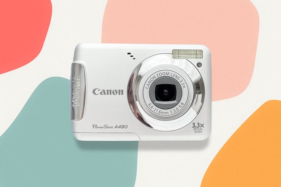Digital Camera Canon Powershot A480 White / Vintage Digital