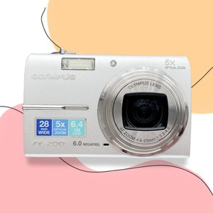 Digital Camera Olympus FE-200 / Vintage Digital Camera / Olympus cameras