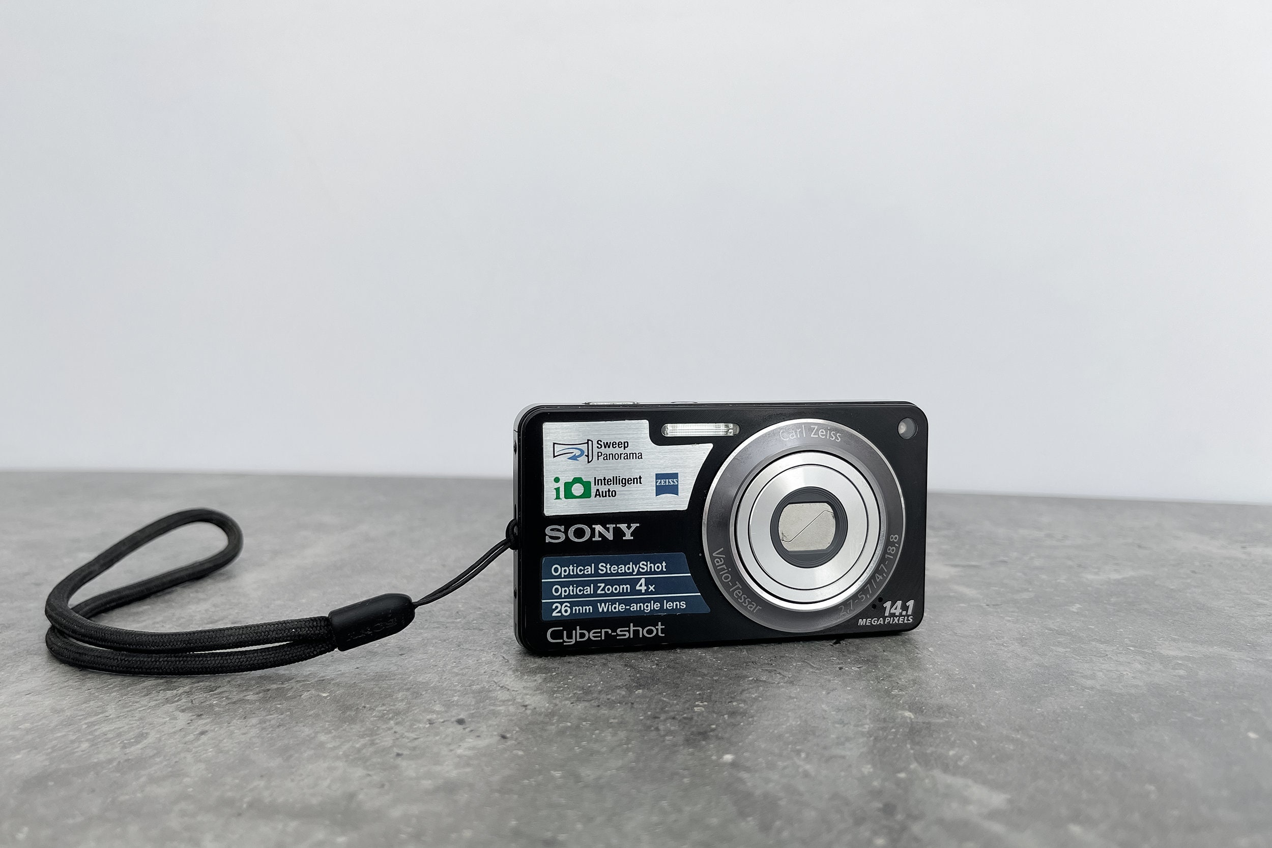 Digital Camera Sony Cyber-shot DSC-W350 Black / Vintage Digital Camera Sony Cyber-shot DSC-W350 Black / Vintage