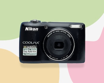 Cámara digital Nikon Coolpix L26 vintage: 16 MP, zoom 5x