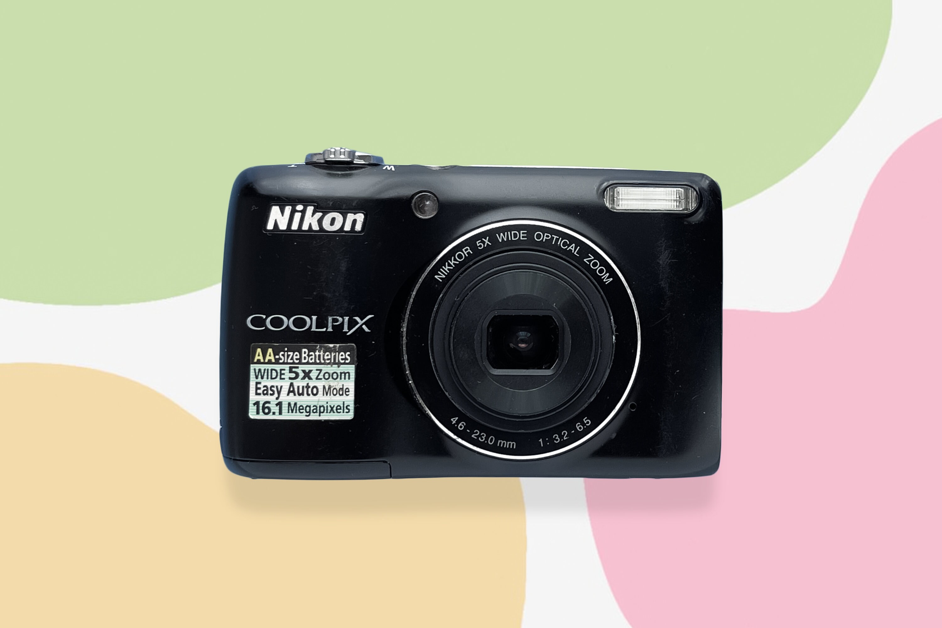 Vintage Nikon Coolpix L26: 16MP, 5x Zoom Digital Camera UK