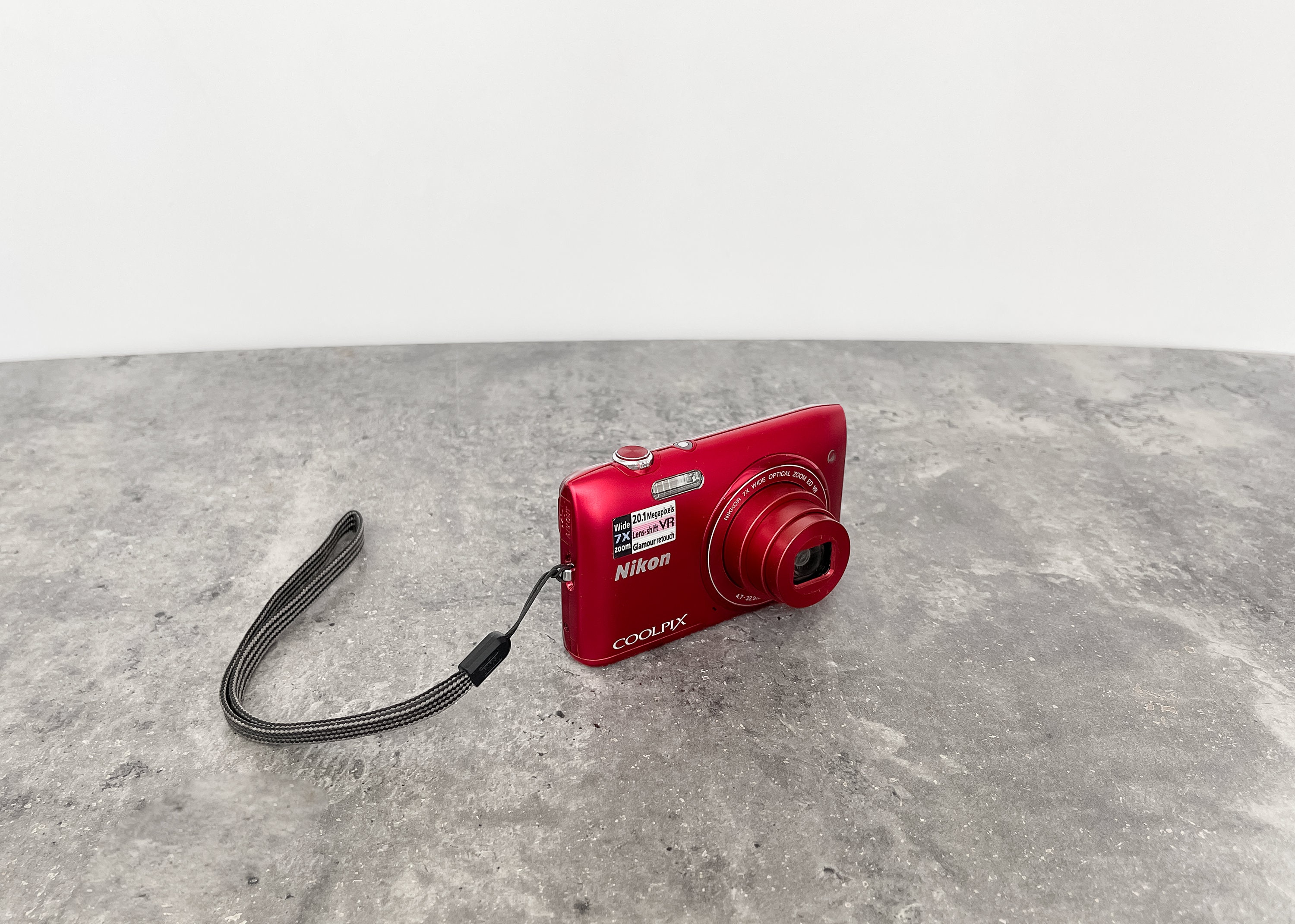Red Nikon Coolpix S3500: 20.1MP, 7x Zoom Vintage Digital Camera - Etsy
