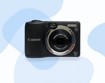 Digital Camera Canon PowerShot A1400 Black / Vintage Digital Camera / Canon cameras