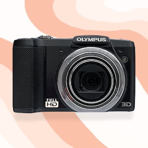 Digital Camera Olympus SZ-20 Black / Vintage Digital Camera / Olympus cameras
