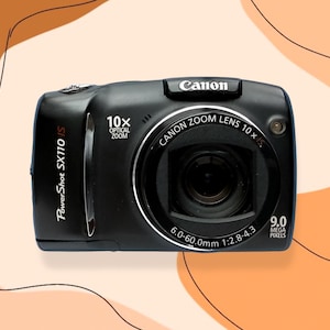 Digital Camera Canon PowerShot SX110 IS / Vintage Digital Camera / Canon cameras