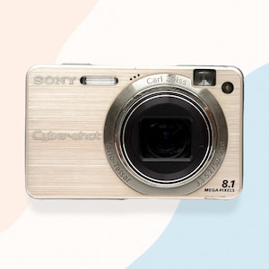 Digital Camera Sony Cyber-Shot DSC-W150 Gold / Vintage Digital Camera / Sony cameras