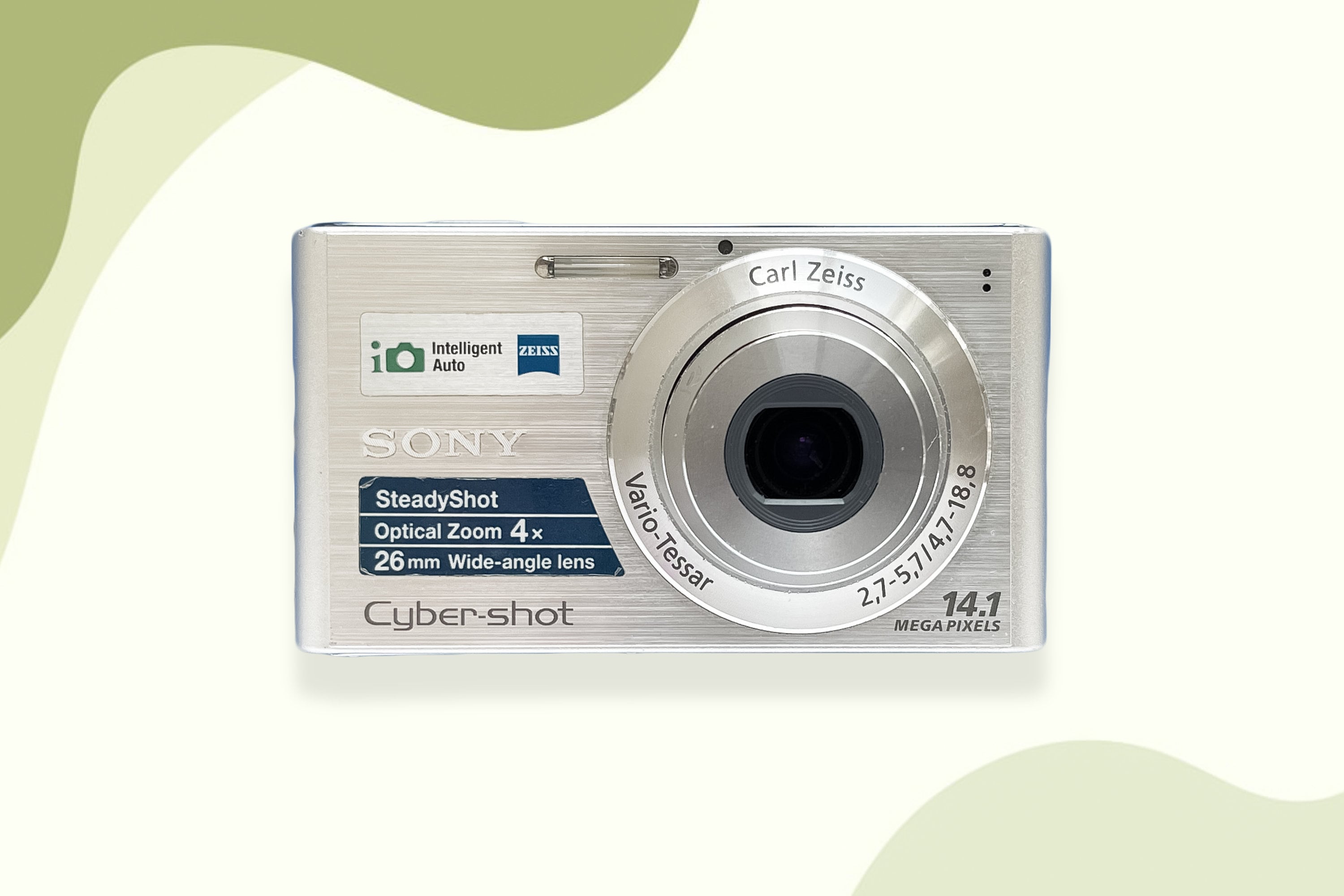 Digital Camera Sony Cyber-shot DSC-W320 Silver / Vintage