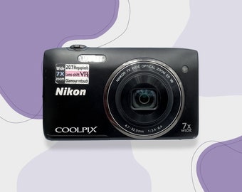 Nikon Coolpix S3500: Black 20.1MP Digital Camera