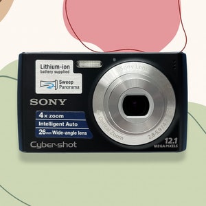 Sony Cyber-Shot DSC-W510: 12.1 MP Vintage Digital Camera