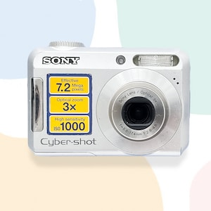 Digital Camera Sony Cyber-Shot DSC-S650 / Vintage Digital Camera / Sony cameras