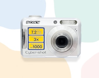 Sony Cyber-shot DSC-P72 3.2MP Digital Camera With 3x Optical Zoom