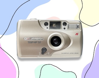 Olympus TRIP AF 50 / Cámara de película vintage de 35 mm / Cámara automática de apuntar y disparar