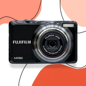 Fujifilm FinePix JV300 Digital Camera: 14 Megapixels, Optical Zoom