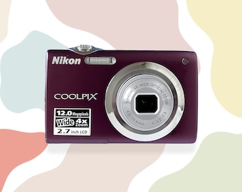 ヴィンテージ Nikon Coolpix S3100 デジタルカメラ / 14MP / 5倍光学 