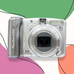 Canon PowerShot A720 IS: 8MP Compact Digital Camera
