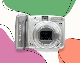 Amazon.com : Canon PowerShot A630 8MP Digital Camera with 4x