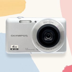 Digital Camera Olympus VG-110 Silver / Vintage Digital Camera / Olympus cameras