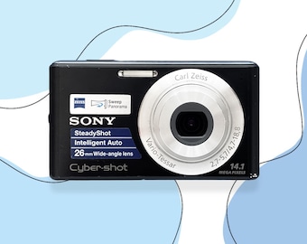 SONY Cybershot DSC-W530 - Black - Etsy