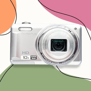 Digital Camera Olympus VR-310 Silver / Vintage Digital Camera / Olympus cameras