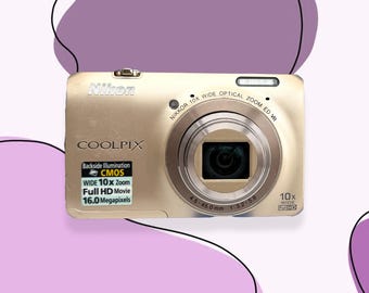 Nikon Coolpix L20 10MP Digital Camera With 3.6 Optical Zoom - Etsy