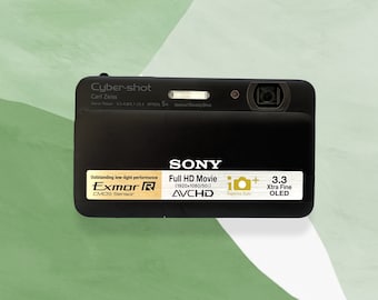 Sony Cyber-shot DSC-H55 14.1MP Digital Camera - Black - Etsy