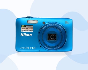 Nikon Coolpix S3700 - Compact Camera - Etsy