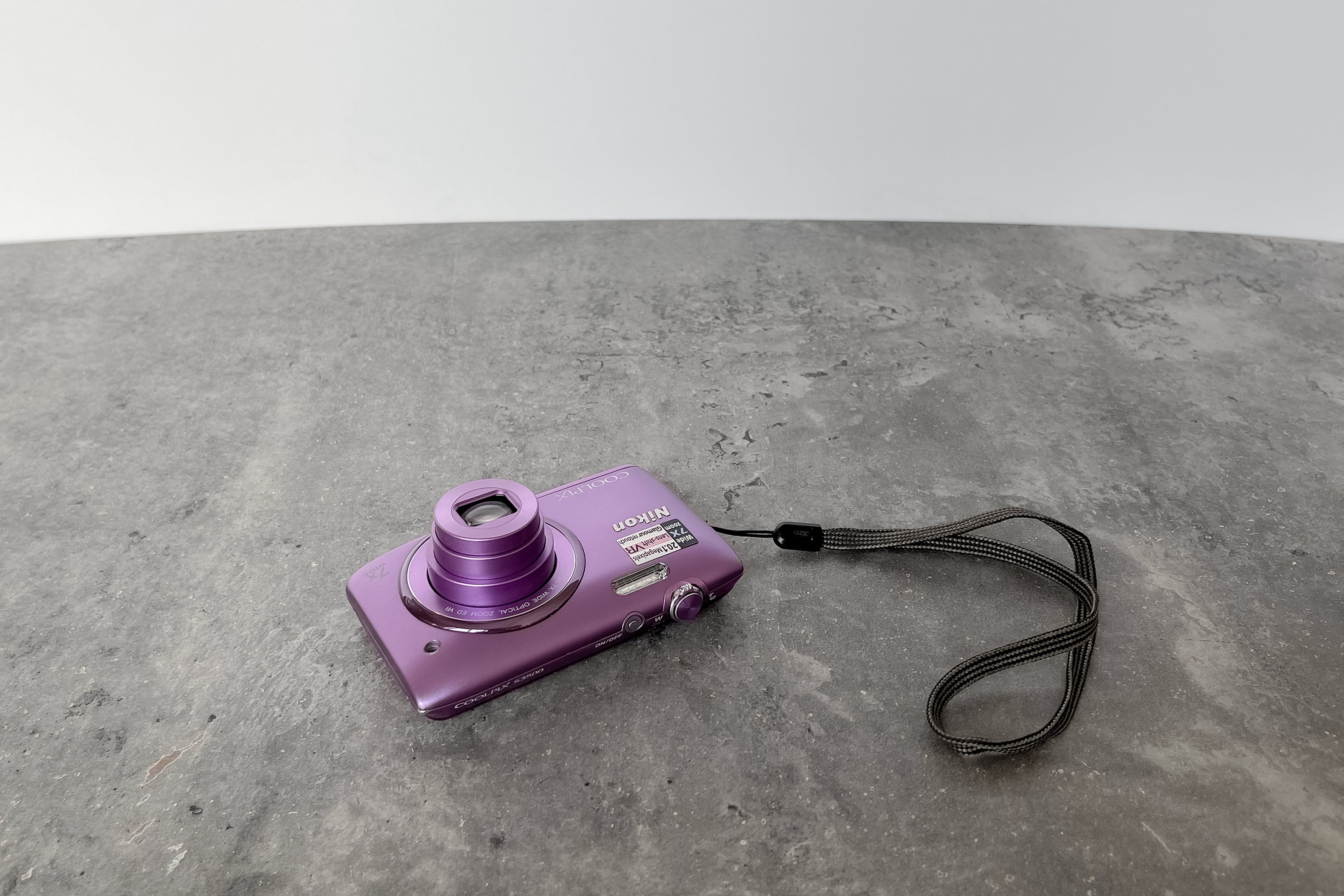 Digital Camera Nikon Coolpix S3500 Purple / Vintage Digital Camera