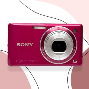 Sony Cyber Shot Pink Camera - Etsy