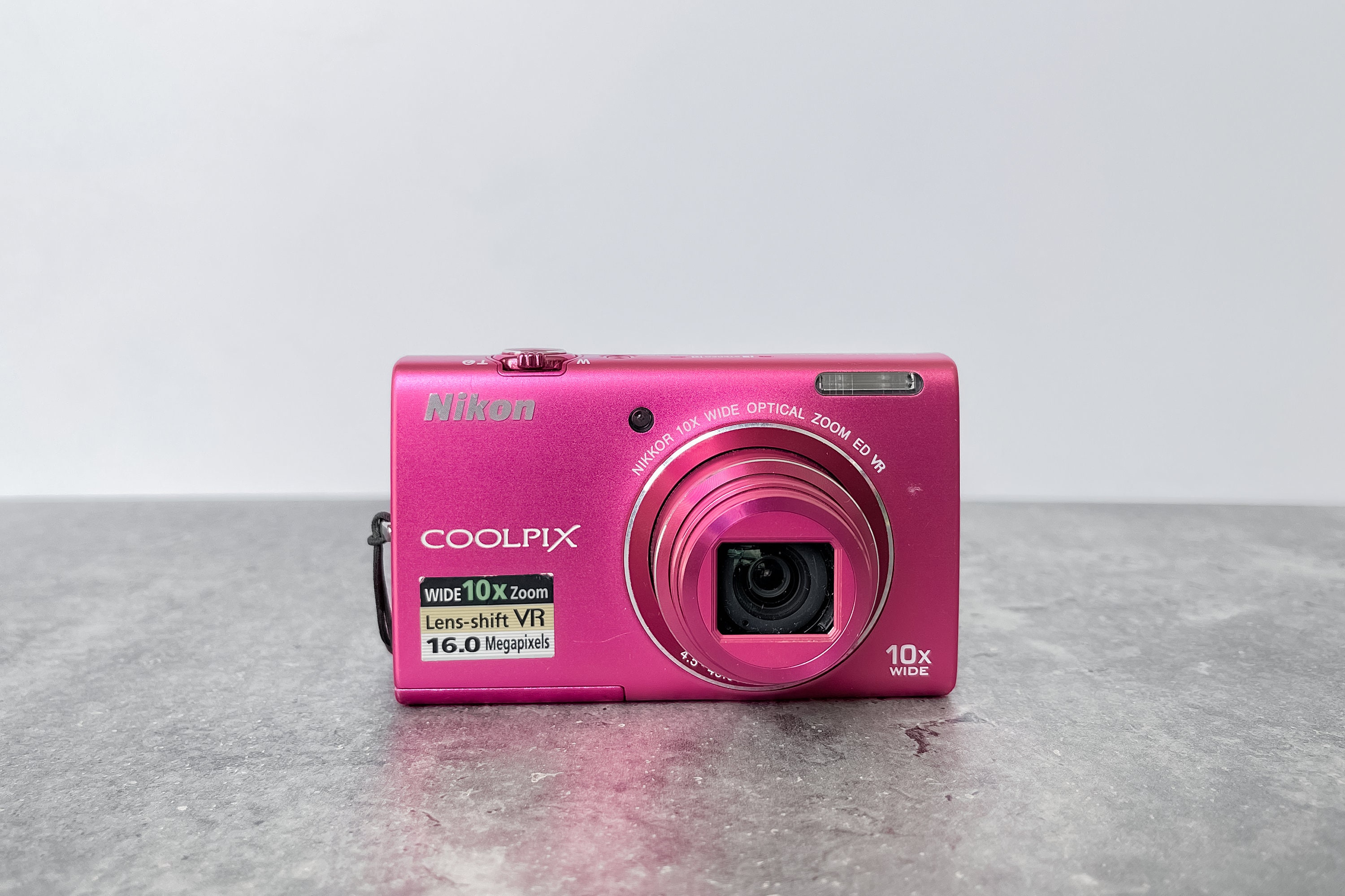 Digital Camera Nikon Coolpix S6200 Pink / Vintage Digital
