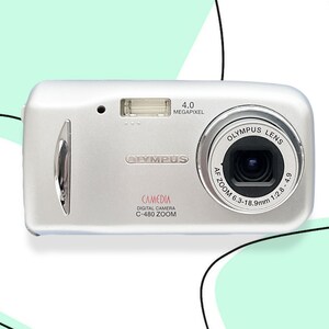 Digital Camera Olympus C-480 / Vintage Digital Camera / Olympus cameras