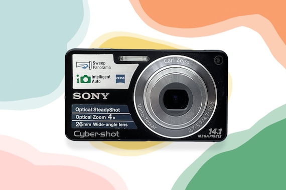 Digital Camera Sony Cyber-shot DSC-W350 Black / Vintage