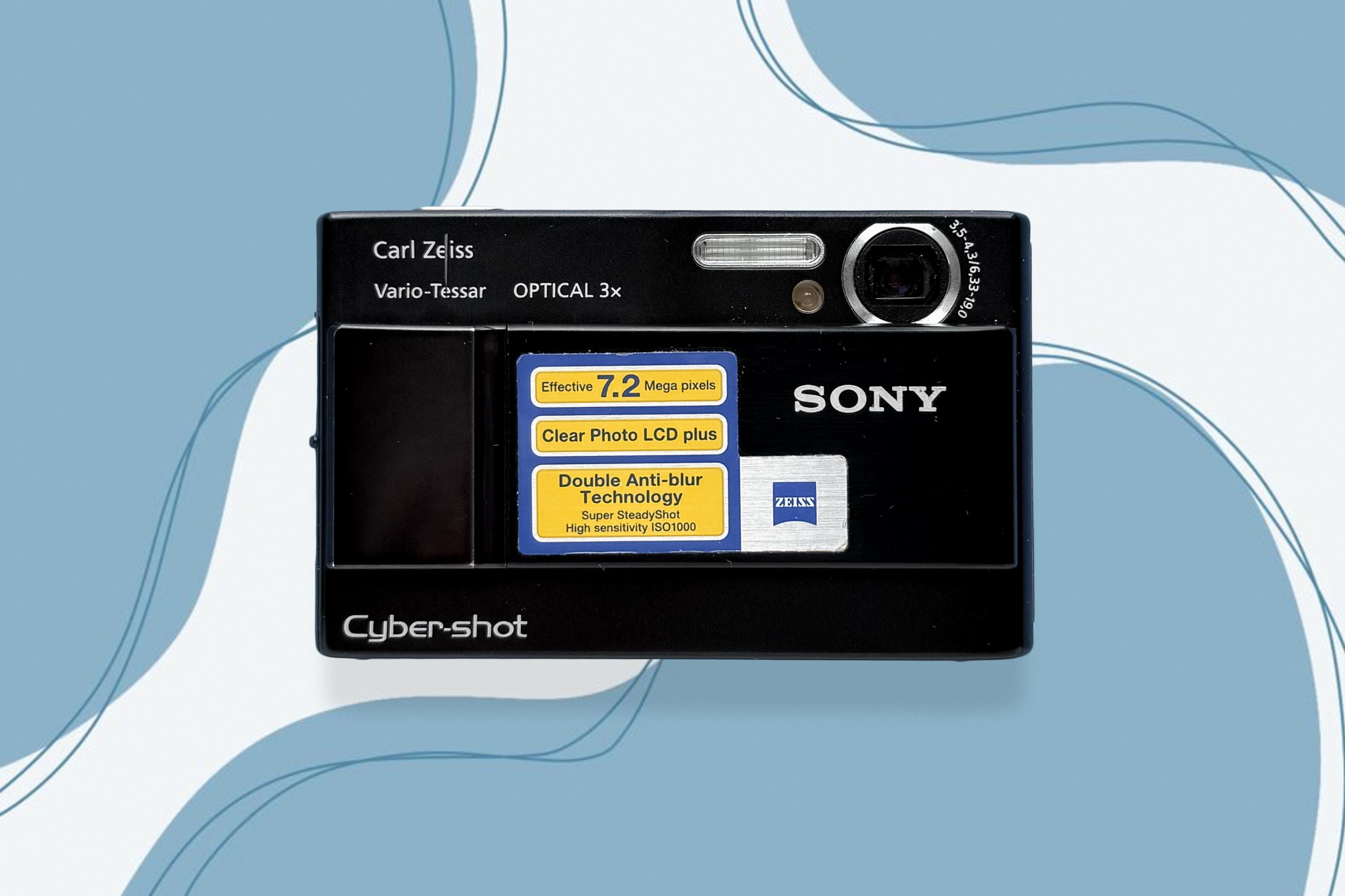 Vintage Sony Cyber-shot DSC-T10 Digital Camera: 7.2 MP, Carl