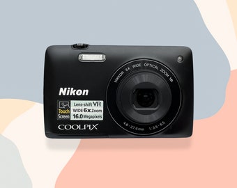 Nikon Coolpix L20 10MP Digital Camera With 3.6 Optical Zoom - Etsy