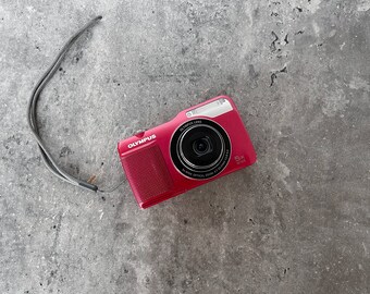オリンパス Olympus VG-170 レッド コンパクトデジタル Olympus VG-170 14.0MP Compact Digital Camera Red full