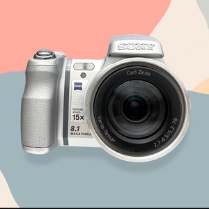 Digital Camera Sony Cyber-Shot DSC-H7 / Vintage Digital Camera / Sony cameras