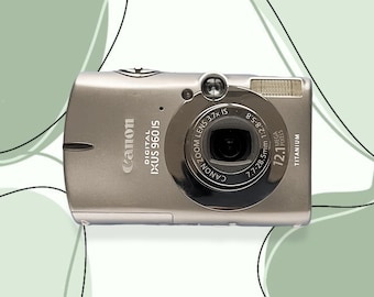 Appareil photo numérique Canon IXUS 960 IS Argenté / Appareil photo numérique vintage / Appareils photo Canon