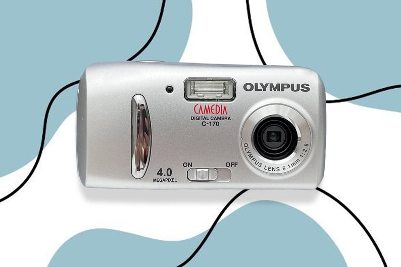 Digital Camera Olympus C-170 / Vintage Digital Camera / Olympus cameras image 1