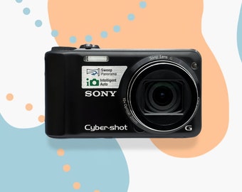 Digital Camera Sony Cyber-Shot DSC-H55 / Vintage Digital Camera / Sony cameras