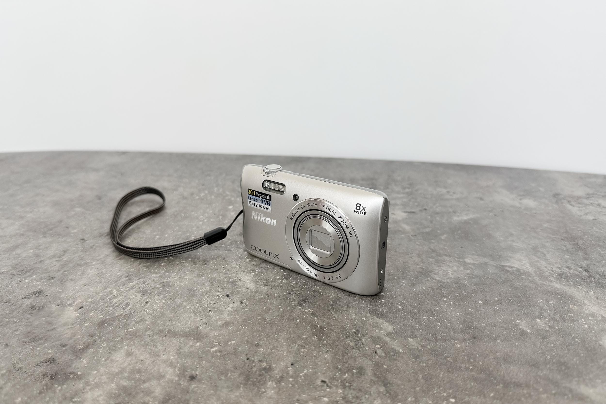 Nikon Coolpix S3700: Silver Vintage Digital Camera - Etsy