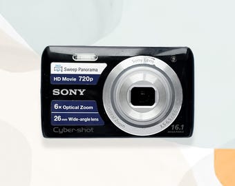 SONY サイバーショット DSC-W530 - ブラック - Etsy 日本