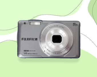 【動作品】FUJIFILM FinePix JX500 シルバー Buy Fujifilm FinePix JX500 14MP Point-and-Shoot Digital
