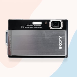Digital Camera Sony DSC-T300 Black / Vintage Digital Camera / Sony cameras